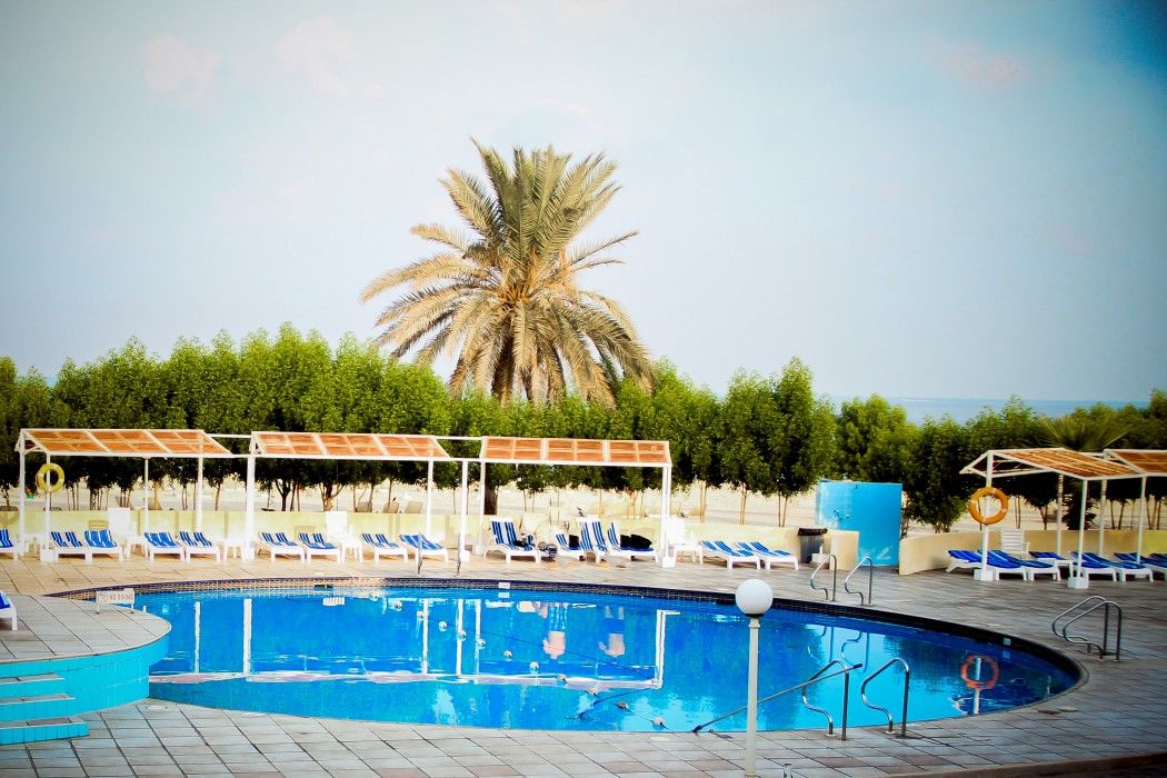 Golden Beach Motel Sharjah Exterior photo